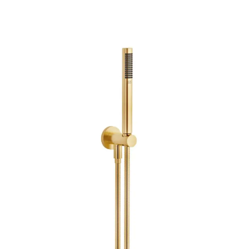 DORNBRACHT Schlauchbrausegarnitur mit integriertem Brausehalter SERIENSPEZIFISCH 27802660 Messing gebürstet (23kt Gold), 27802660-28 Galeriebild 1